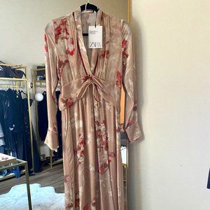 Zara Spring/Summer Collection Romantic Floral Dress